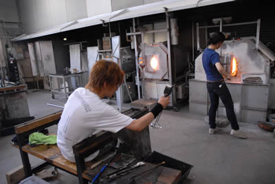 あづみ野ガラス工房2008年